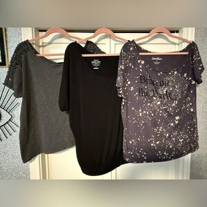 BUNDLE DEAL - off shoulder Torrid (Love Sick was a Torrid brand) sz 2x
